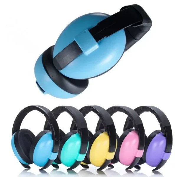 Baby Headphones Noise Cancelling Earmuffs For Children Sleeping Protection - Image 4