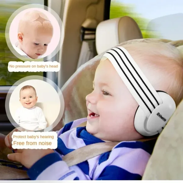 Adjustable Baby Headphones for Noise Protection, Sleep & Travel Use - Image 9