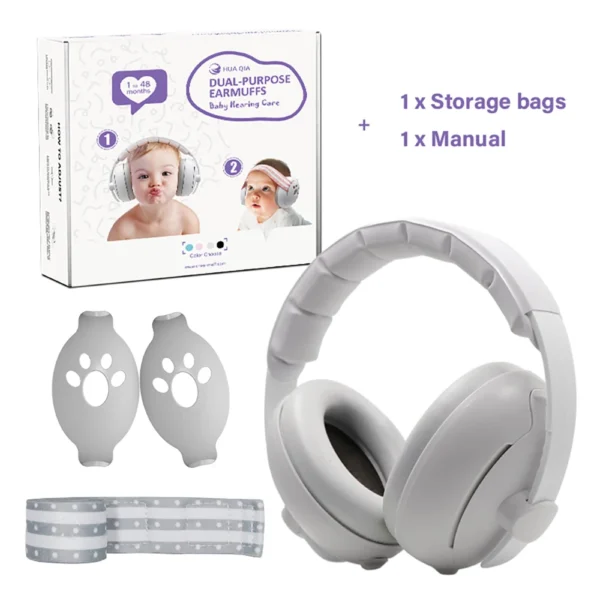 Baby Headphones: Noise Cancelling Ear Muffs for Kids' Hearing Protection
