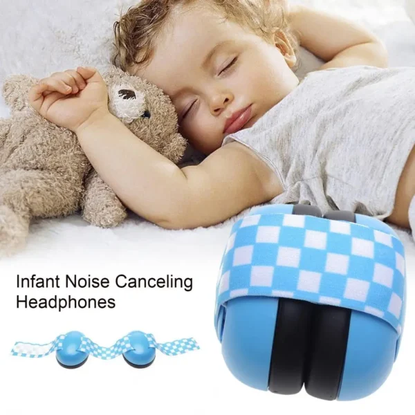 Baby Headphones Adjustable, Noise Cancelling for Infants 0-36 Months - Image 2
