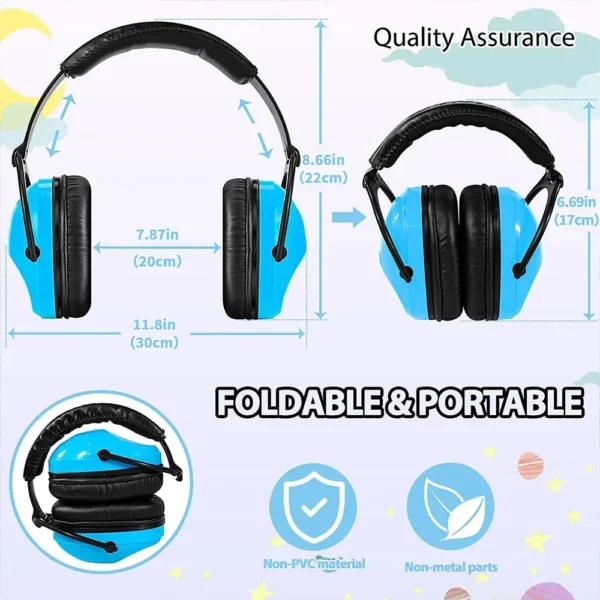 Baby Headphones: Noise Cancelling Earmuffs for Sleep & Ear Protection - Image 2