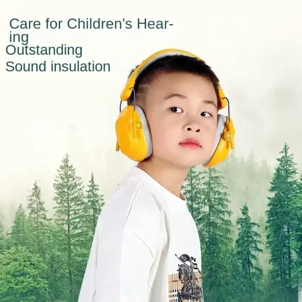Baby Headphones Noise-Cancelling Earmuffs For Learning & Travel Comfort - Image 2