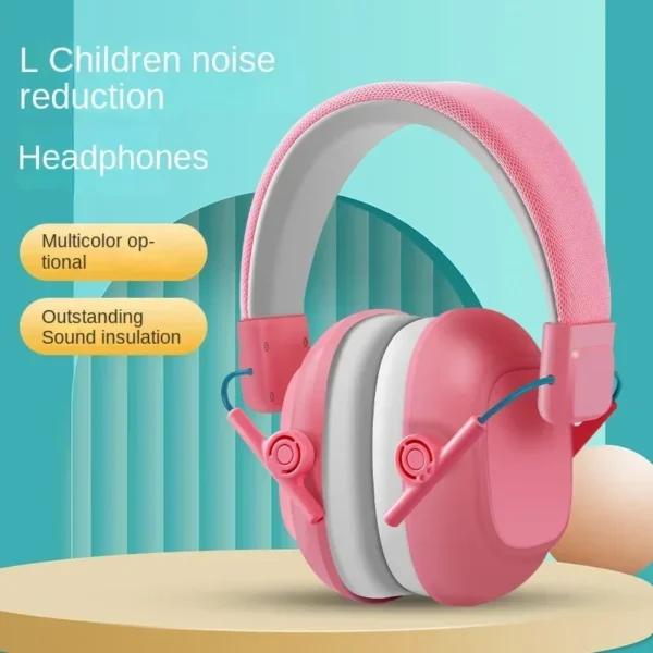 Baby Headphones Noise-Cancelling Earmuffs For Learning & Travel Comfort