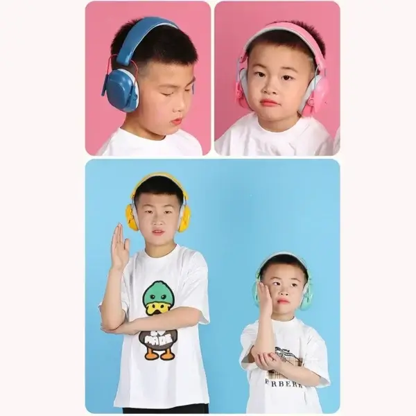Baby Headphones Noise-Cancelling Earmuffs For Learning & Travel Comfort - Image 5