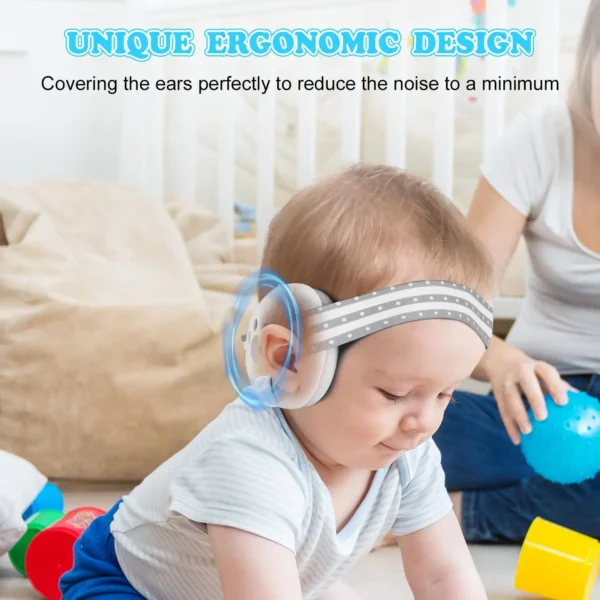 Baby Headphones Noise Reduction Earmuffs For Toddlers Sleep Protection - Image 5
