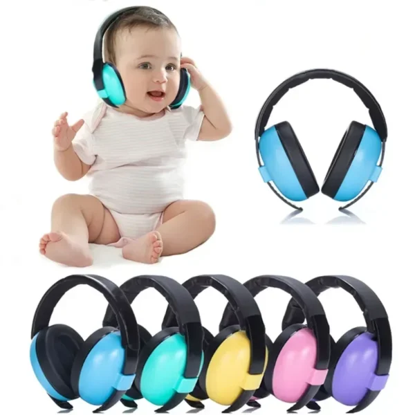 Baby Headphones Noise Cancelling Earmuffs For Children Sleeping Protection