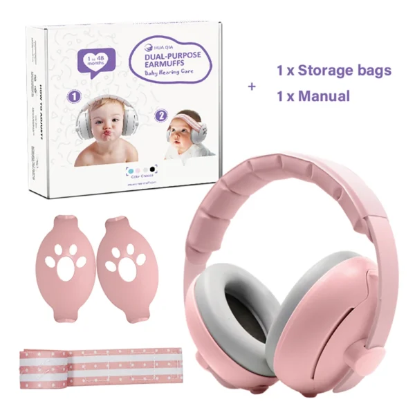 Baby Headphones: Child Hearing Protection Noise Cancelling Earmuffs