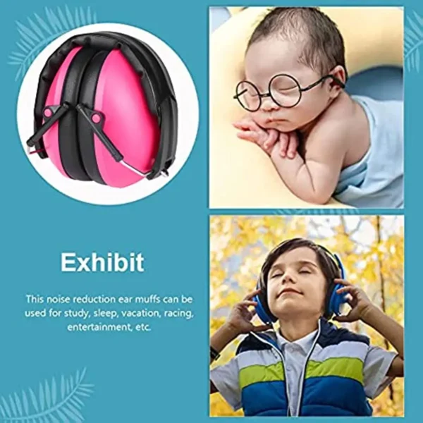 Baby Headphones: Adjustable Soft Hearing Protectors for Noise Reduction. - Image 4