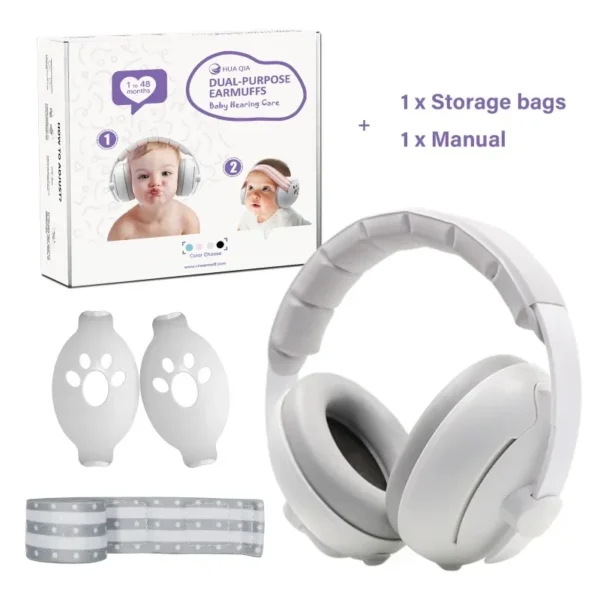 Baby Headphones for Noise Protection, Sleep, Travel & Outdoor Use - Image 5