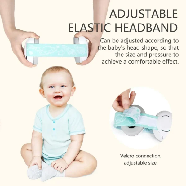 Baby Headphones Noise Cancelling Earmuffs for Infant Ear Protection Travel - Image 3